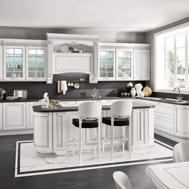 Cucina Classica con isola Dolcevita 09 di Stosa