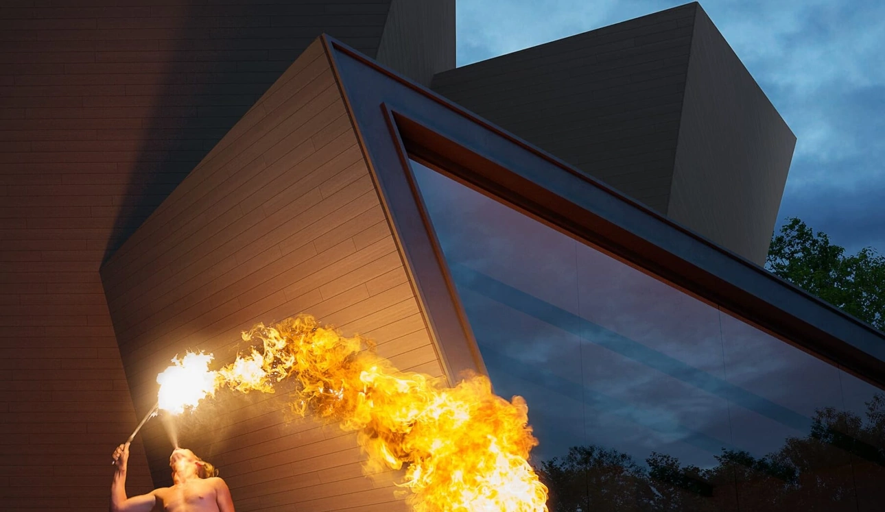 Boiserie Firewall Doghe di Déco