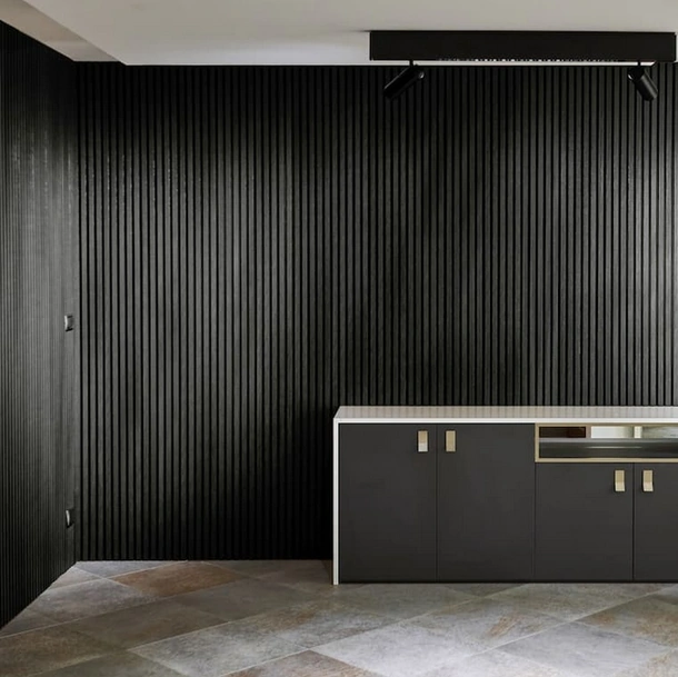 Boiserie Ultrashield Twix Classic Charcoal di Déco