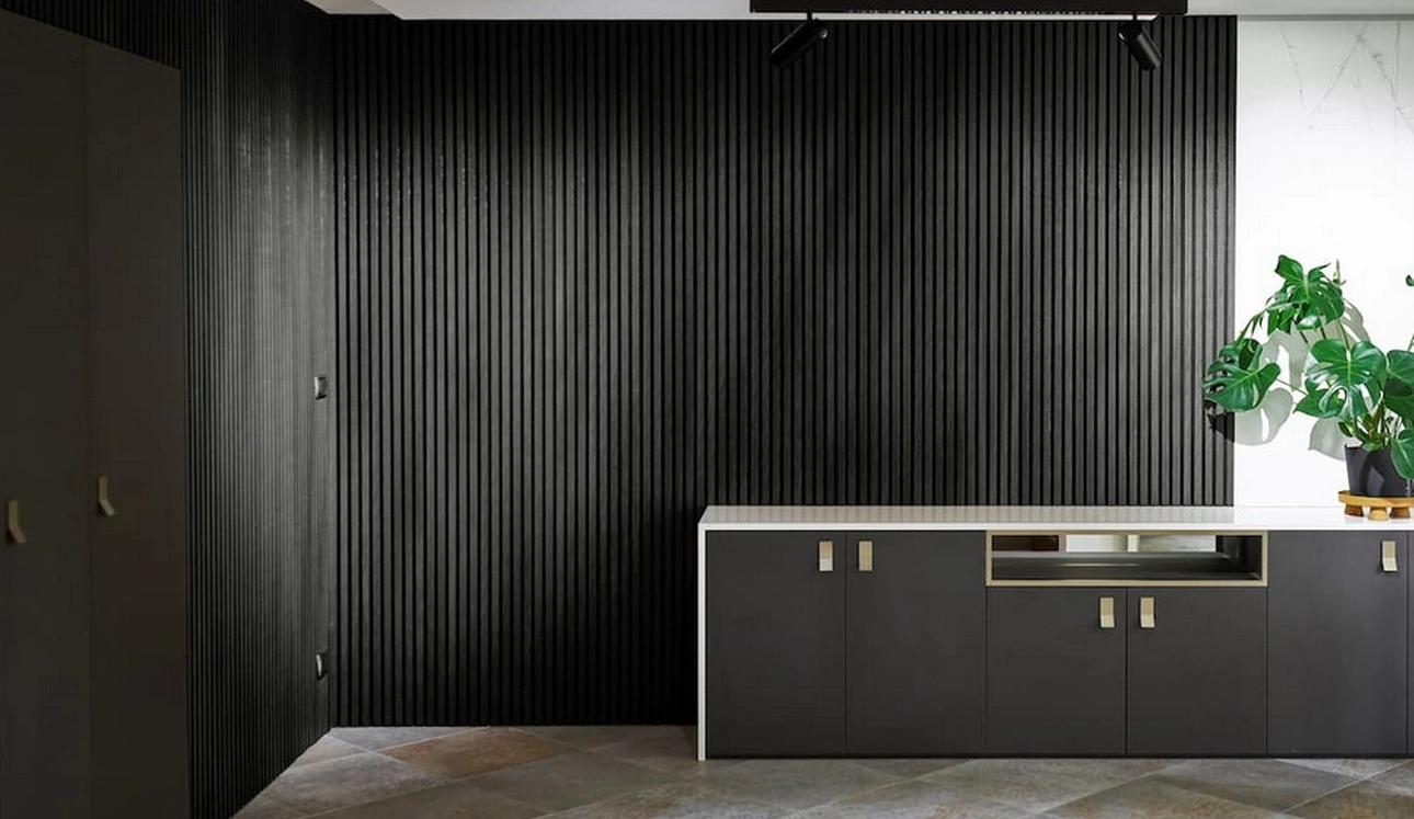 Boiserie Ultrashield Twix Classic Charcoal di Déco