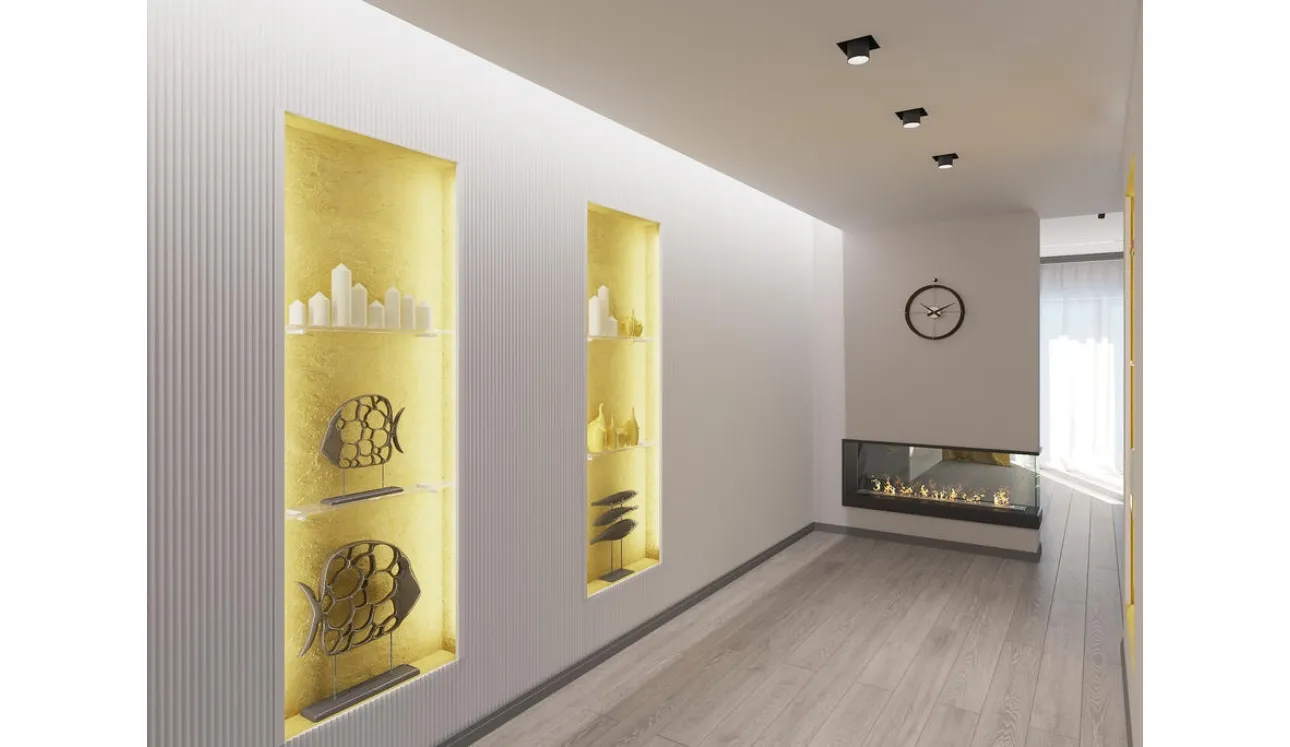 Boiserie Pannello Decorativo 3D modello W108 Zigzag di Orac Decor