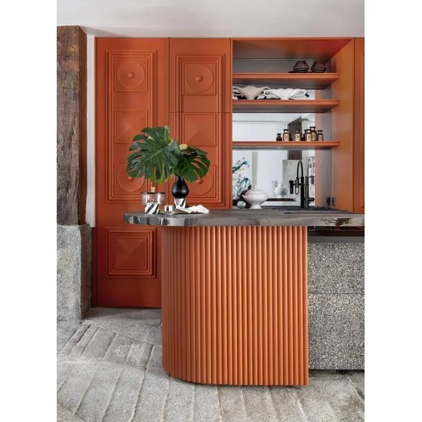 Boiserie Pannello Decorativo flessibile modello W110F Hill di Orac Decor