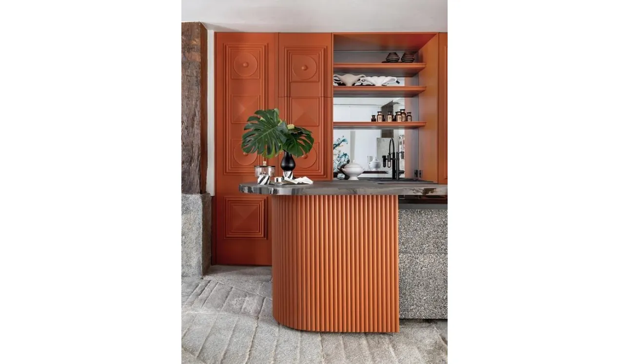 Boiserie Pannello Decorativo flessibile modello W110F Hill di Orac Decor