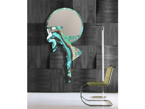 Specchio di design in metallo Acro 01 di Migliorino