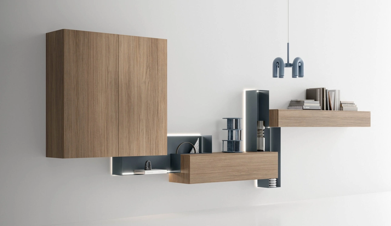 Mensola Aqua in metallo di SantaLucia