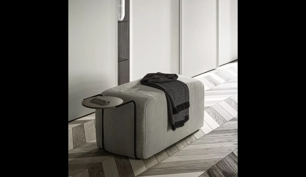 Pouf con tavolino Mondrian di SantaLucia