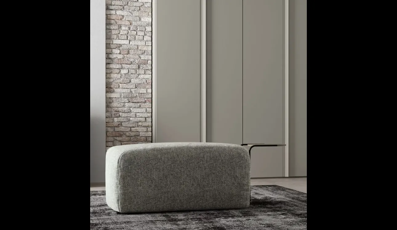 Pouf con tavolino Mondrian di SantaLucia