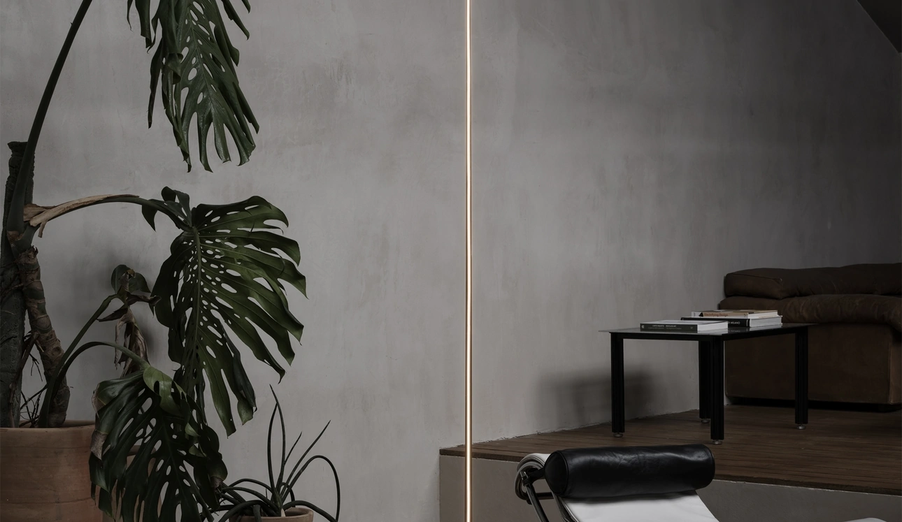 Lampada da terra Blade di Ideal Lux