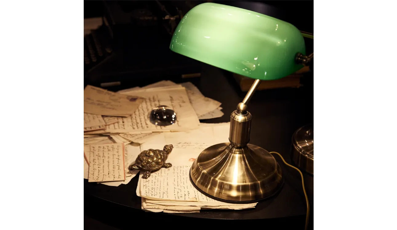 Lampada da tavolo Lawyer di Ideal Lux