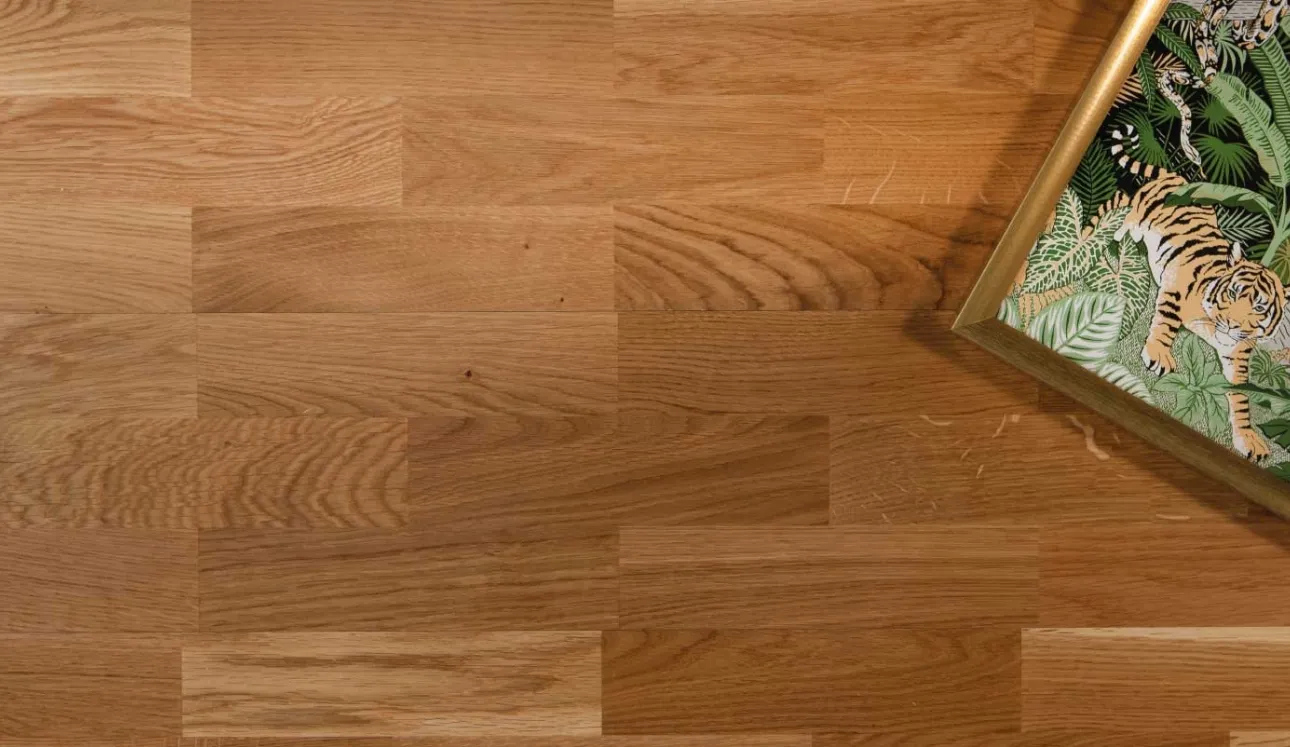 Parquet Rovere 14 15 mm PL142 3 Strip di Gaia Parquet