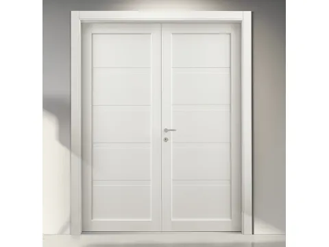 Porta per interni battente Baltimora New 2020 Plus Rovere Laccato di BiHome