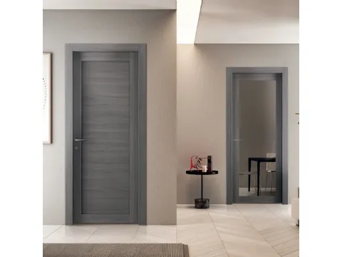 Porta con cornice Grafite 301P 301V di BiHome