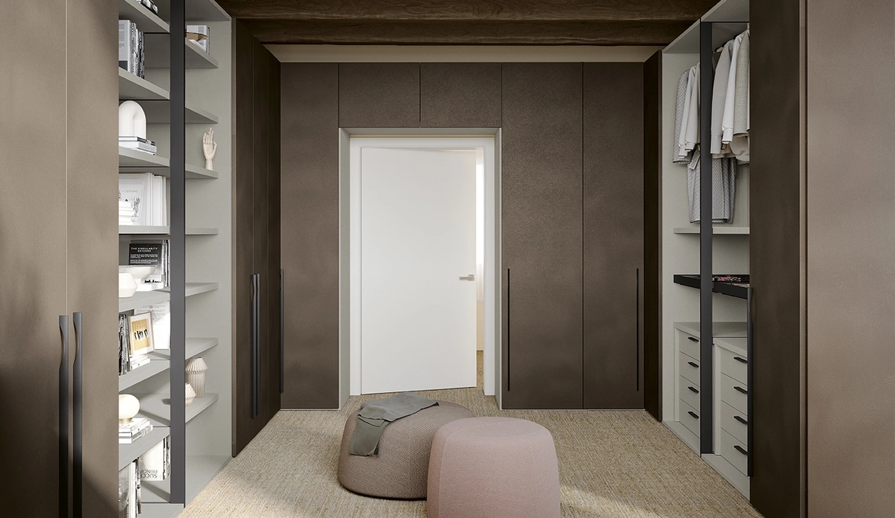 Cabina Armadio Concreta U111 di Colombini Casa
