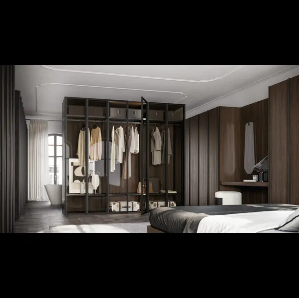 Armadio anta battente Luxury di SantaLucia