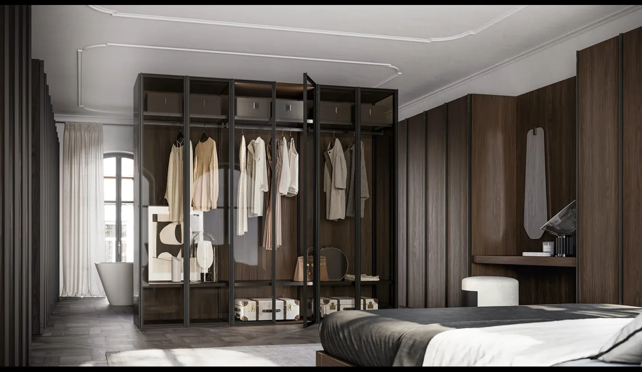 Armadio anta battente Luxury di SantaLucia