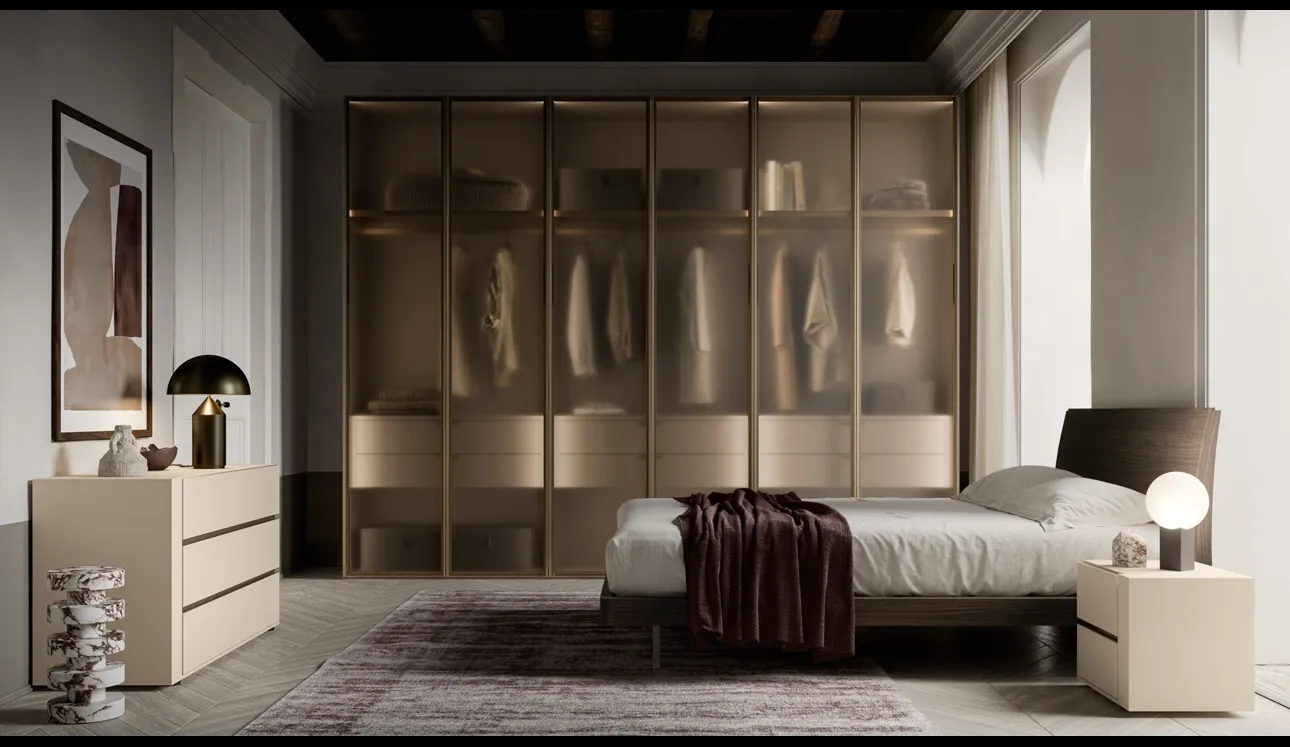 Armadio anta battente Luxury di SantaLucia