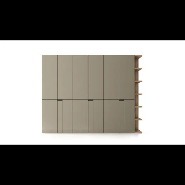 Armadio laccato opaco Master Battente 02 di SantaLucia