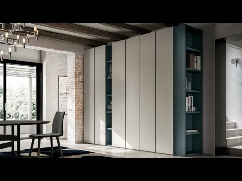 Armadio con anta battente moderno Metal di SantaLucia