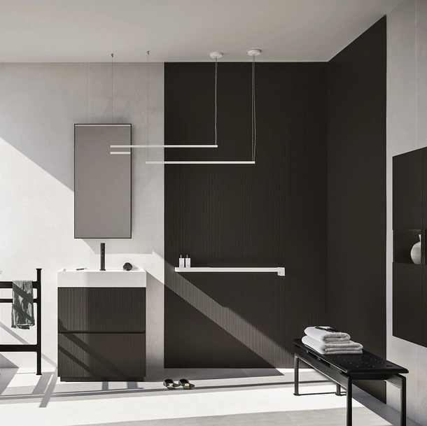 Mobile da Bagno a terra Code 03 in laccato di Arbi