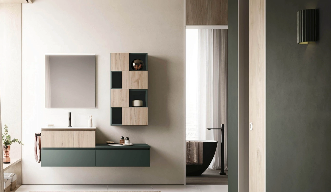 Mobile da Bagno sospeso Ho-me plus 45 29 di Arbi