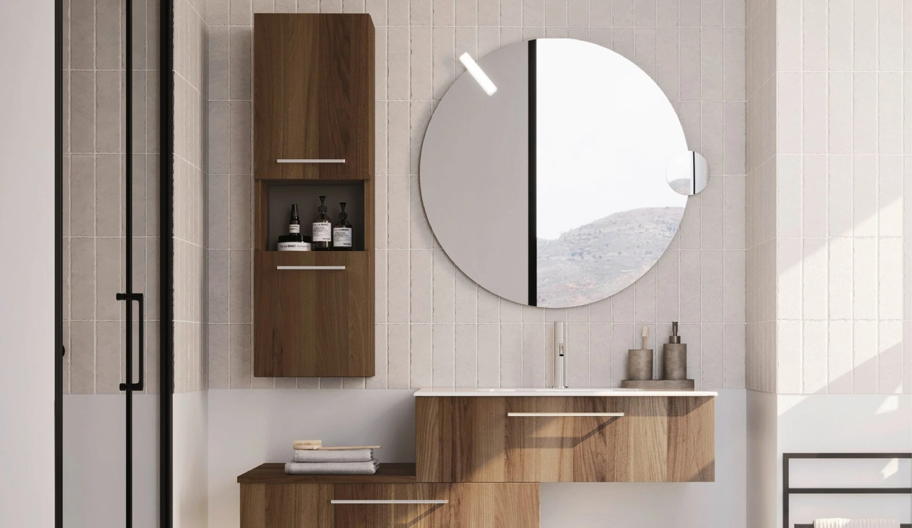 Mobile da Bagno Ho-me plus liscio 58 di Arbi