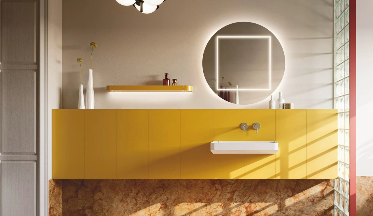 Mobile da Bagno sospeso salvaspazio Over 01 di Arbi