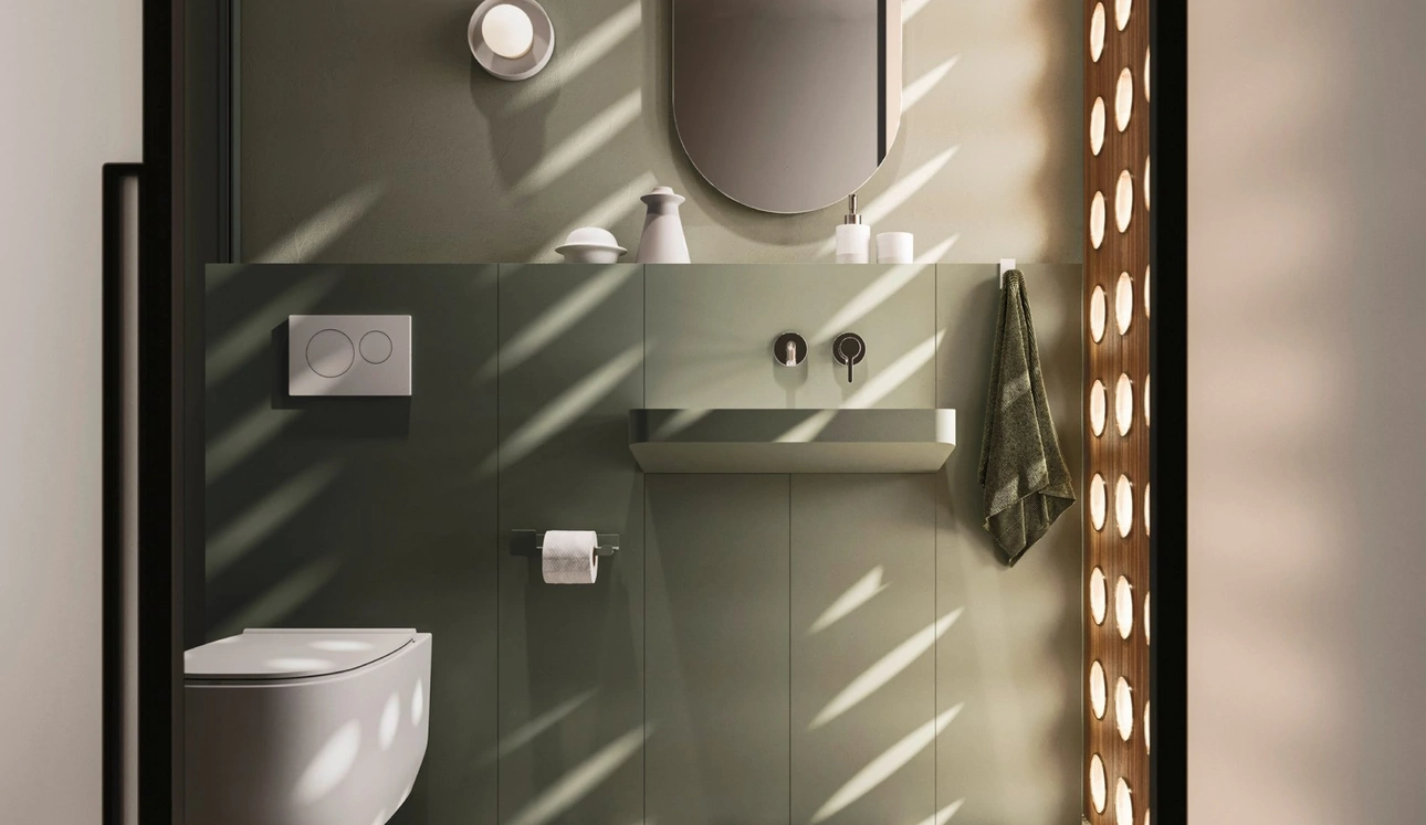Mobile da Bagno a terra salvaspazio Over 02 di Arbi