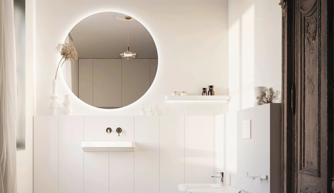 Mobile da Bagno a terra salvaspazio Over 03 di Arbi
