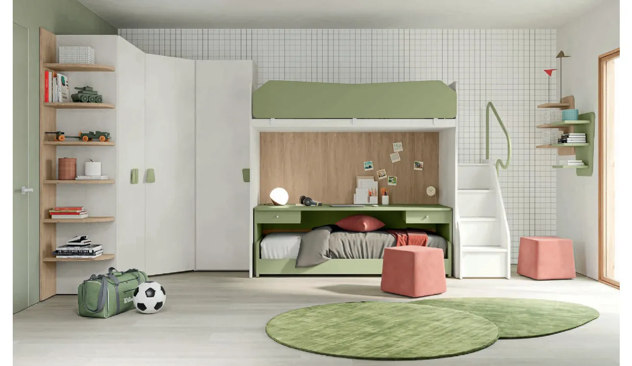 Cameretta Volo Kid C033 di Colombini Casa