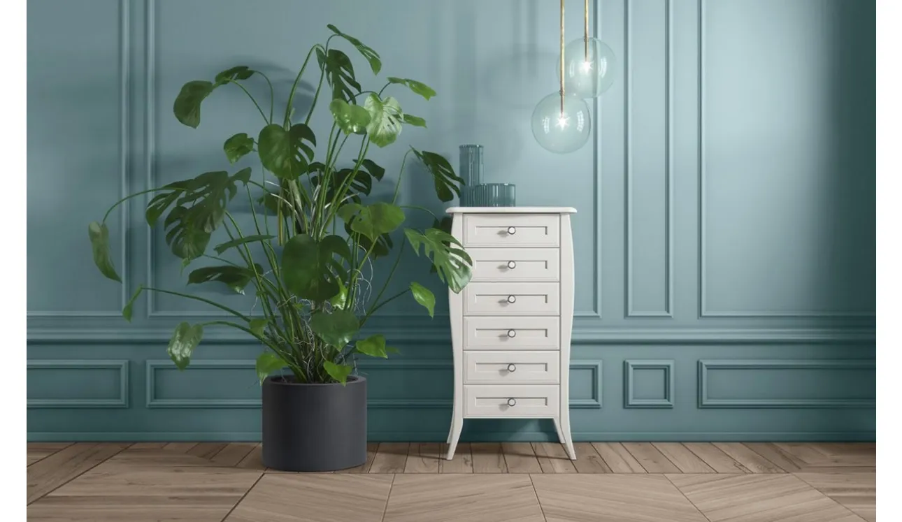 Cassettiera Arcadia Shabby Chic di Colombini Casa