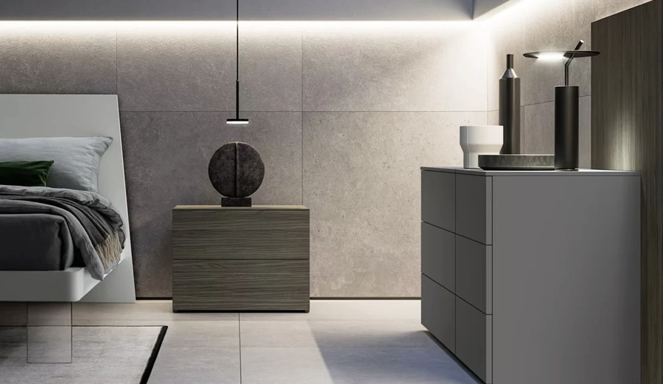 Comodino SistemaVentidue Matwood di SantaLucia