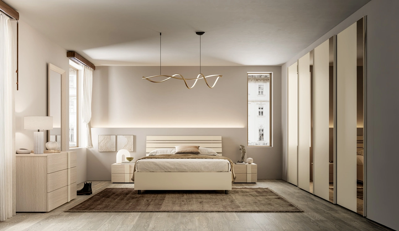 Letto con testiera Baya di SantaLucia