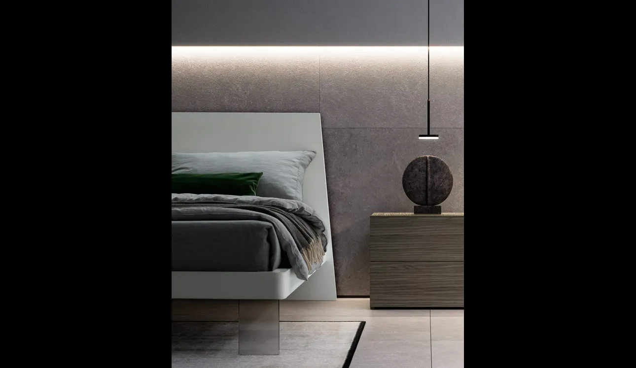 Letto con testiera Levante di SantaLucia