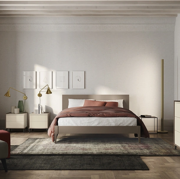 Letto matrimoniale Mushy di Colombini Casa