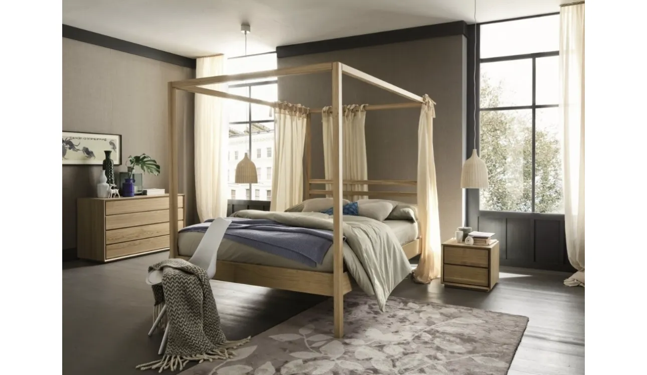 Letto a baldacchino Nemo di Alta Corte