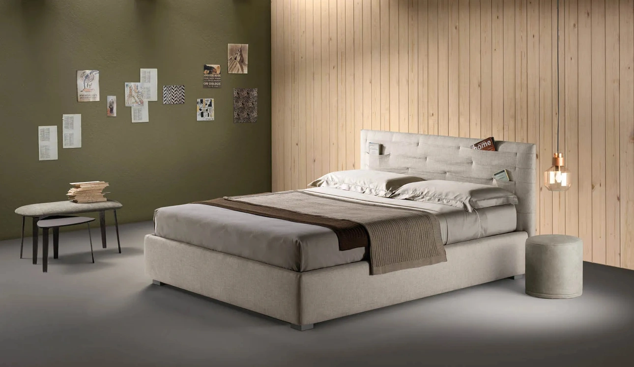 Letto imbottito Pocket di Bside