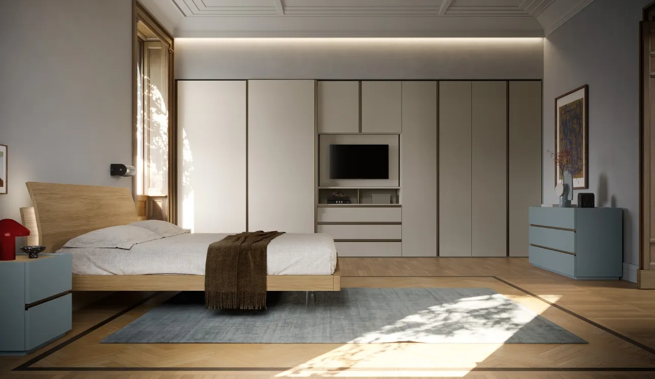 Letto con testiera Ora di SantaLucia