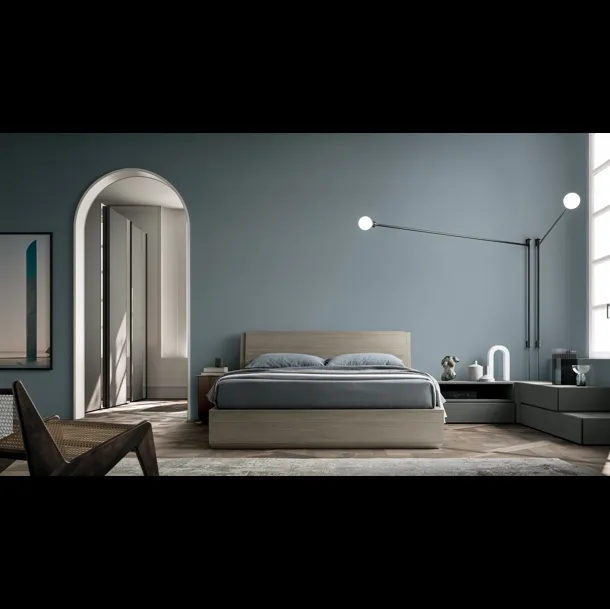 Letto Tod con box contenitore di SantaLucia