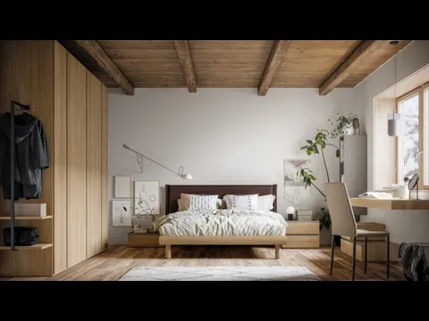 Letto con testiera in ecopelle West di SantaLucia