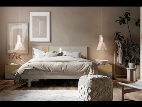 Letto con testiera Zoom di SantaLucia