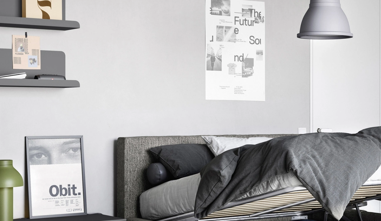 Letto singolo Wind di Nidi