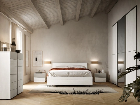 Letto con testiera Vela di SantaLucia