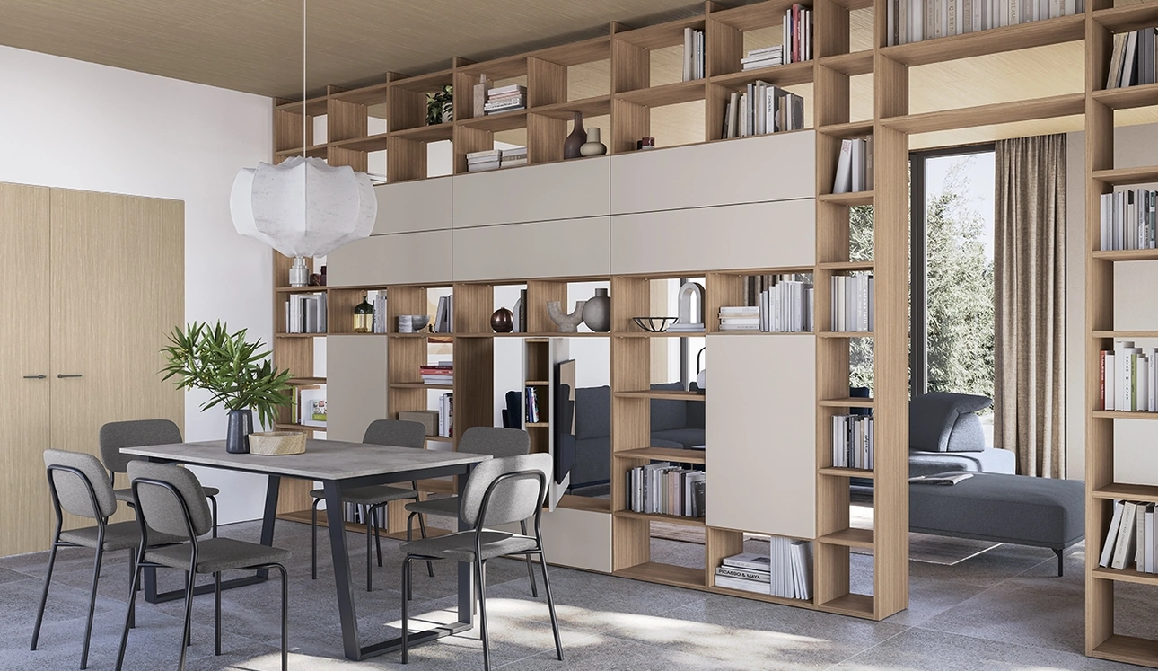 Libreria Infinity L04 di Colombini Casa