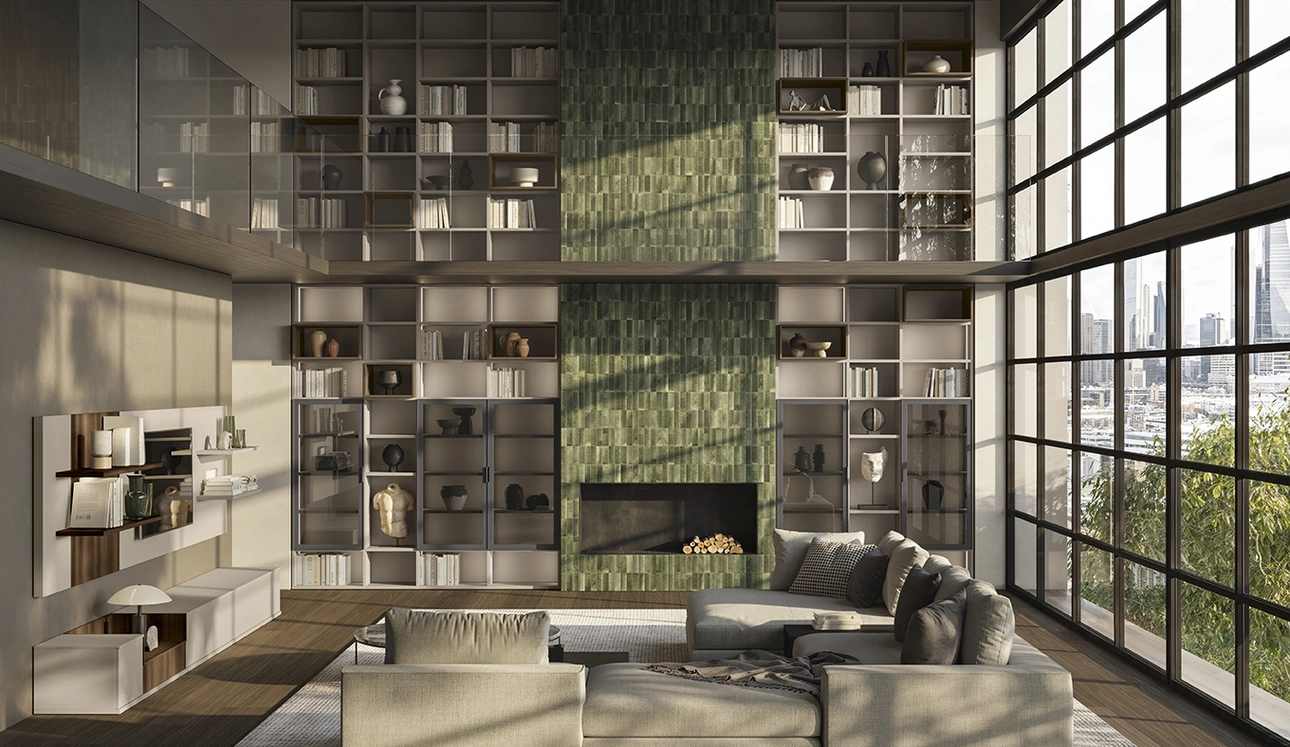 Libreria Infinity L109 di Colombini Casa