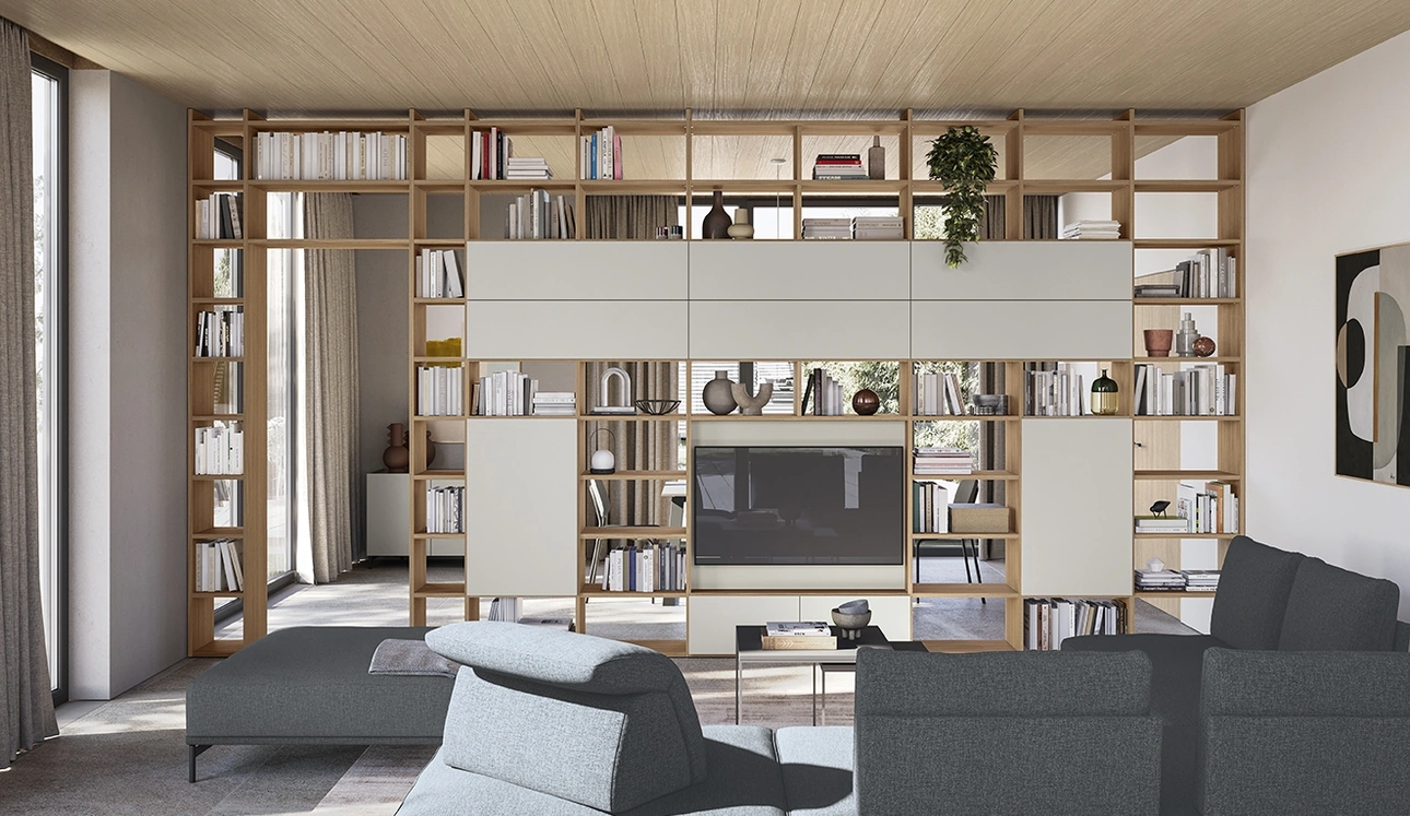 Libreria Infinity L118 di Colombini Casa