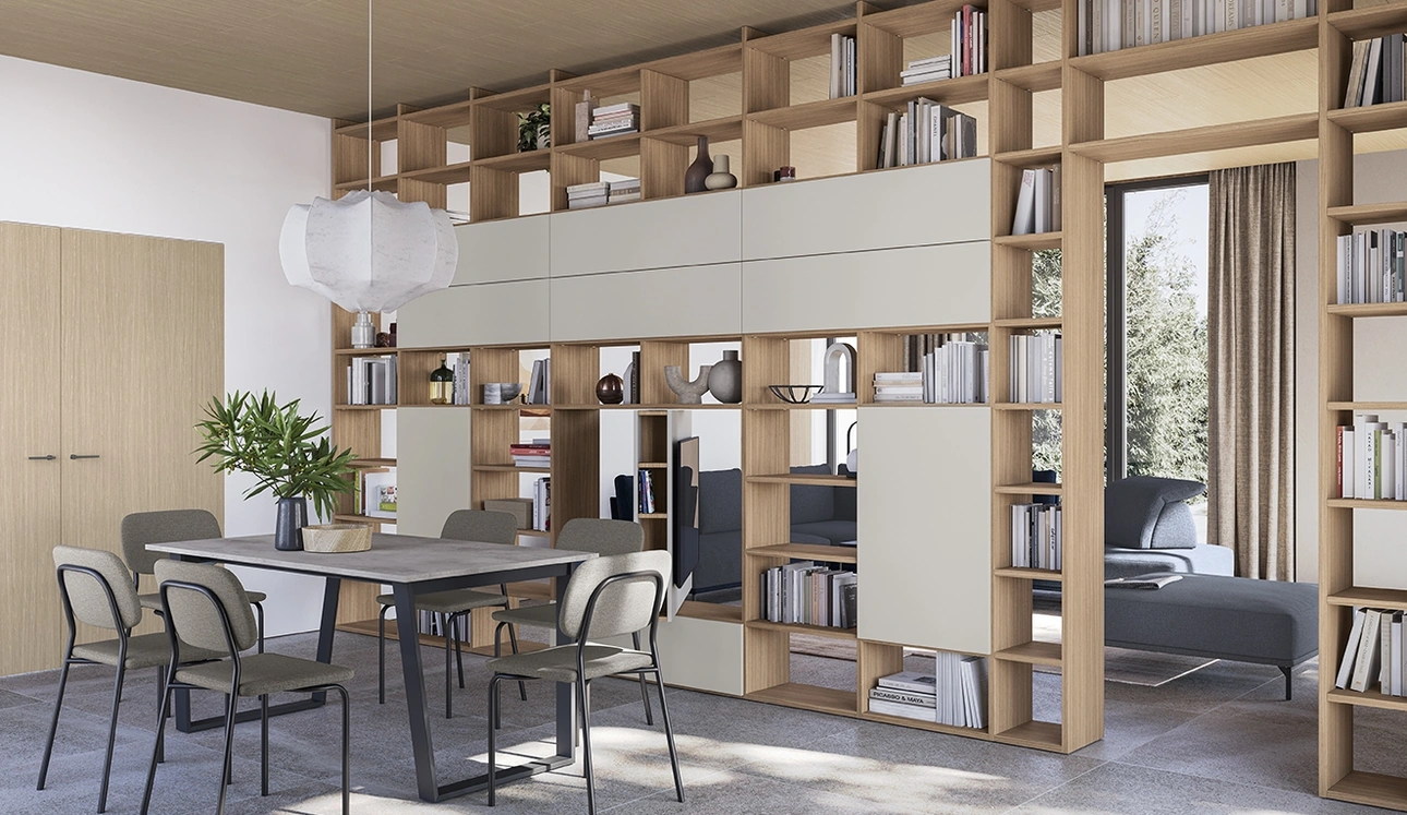 Libreria Infinity L118 di Colombini Casa