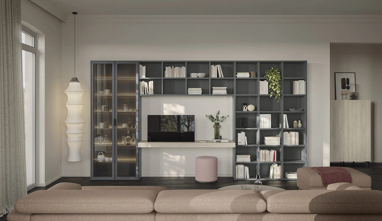 Libreria Infinity L122 di Colombini Casa