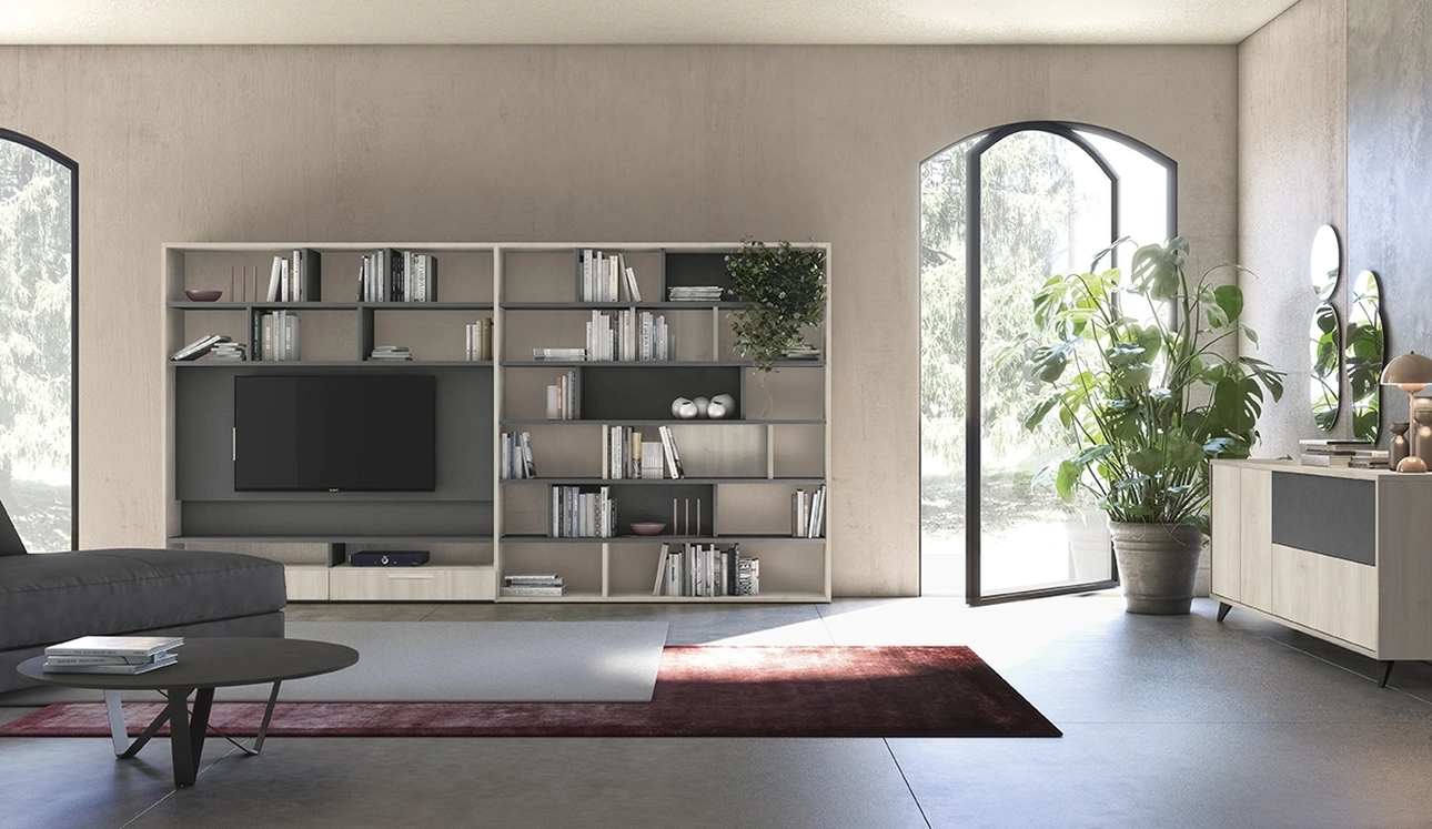 Libreria Infinity L16 di Colombini Casa