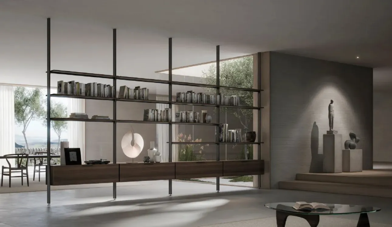 Libreria Karin a soffitto di Doal