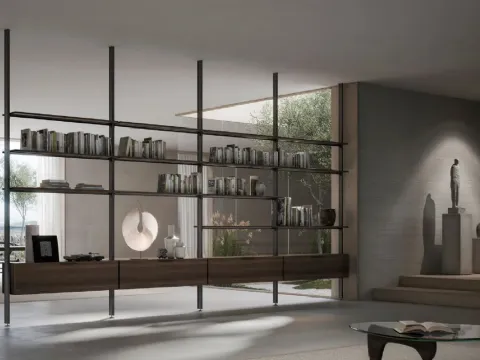 Libreria Karin a soffitto di Doal